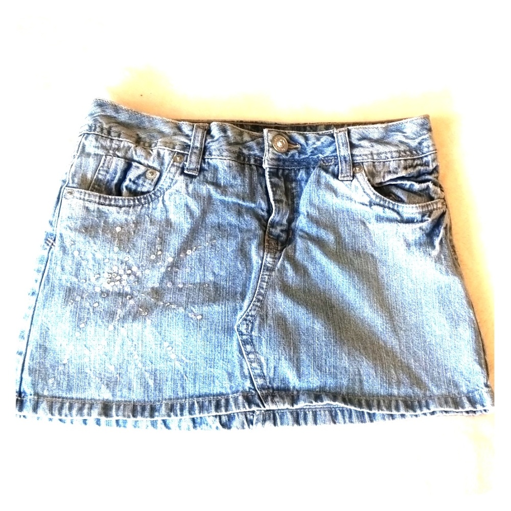 Justice Jean Skirt w/ Embellishment